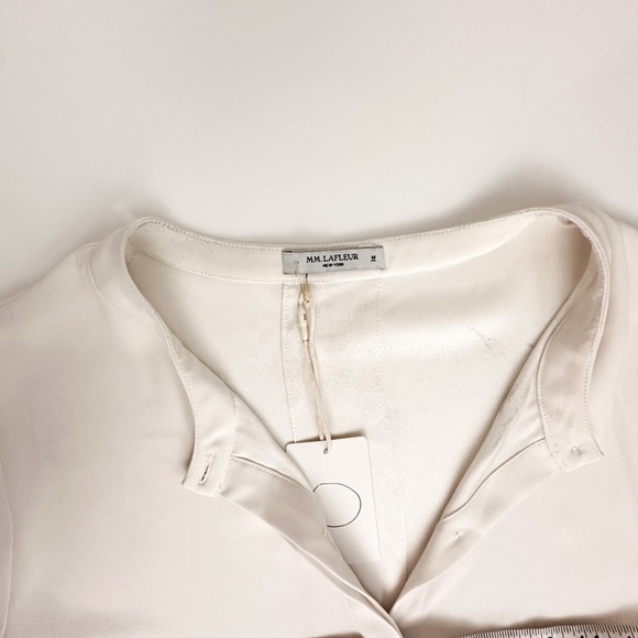 MM La Fleur Lagarde Shirt - Eco Soft Wave: Alabaster - Size Medium - Picture 5 of 7